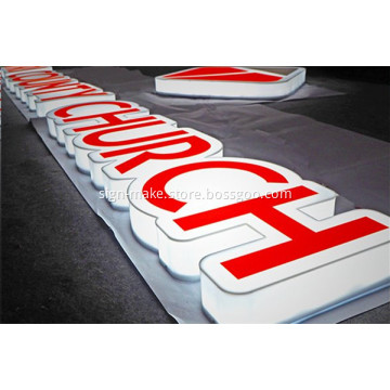Light Up Acrylic Sign